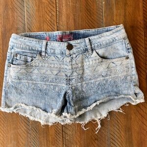 Women’s Celebrity Pink Cut Off Denim Jean Shorts 5